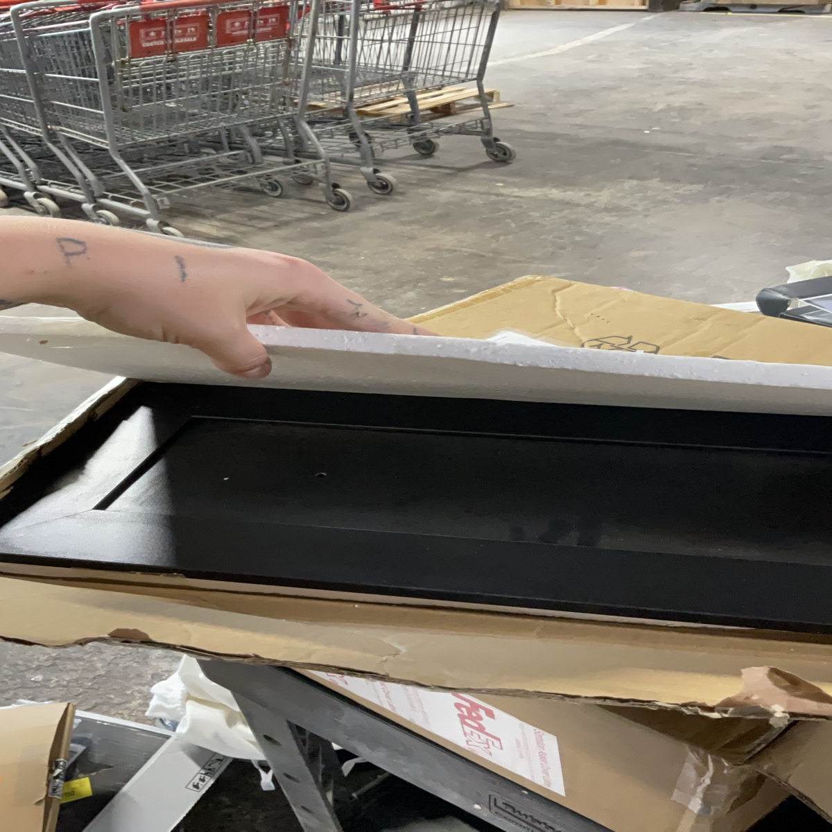 Black Shaker Style Replacement Cabinet Door