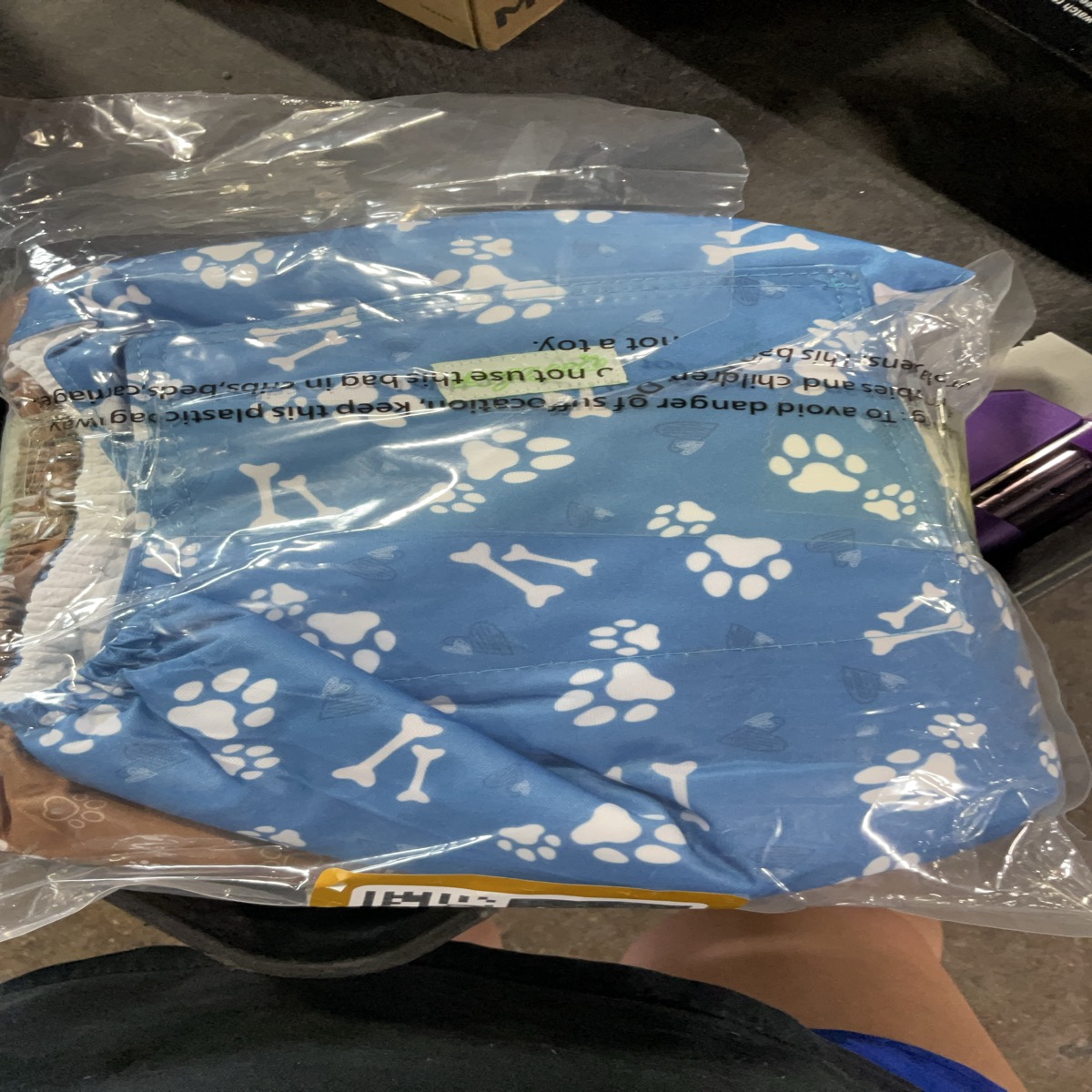 Dog Diapers / Pet Wraps with Paw and Bone Print - Multi-Pack Assorted Colors