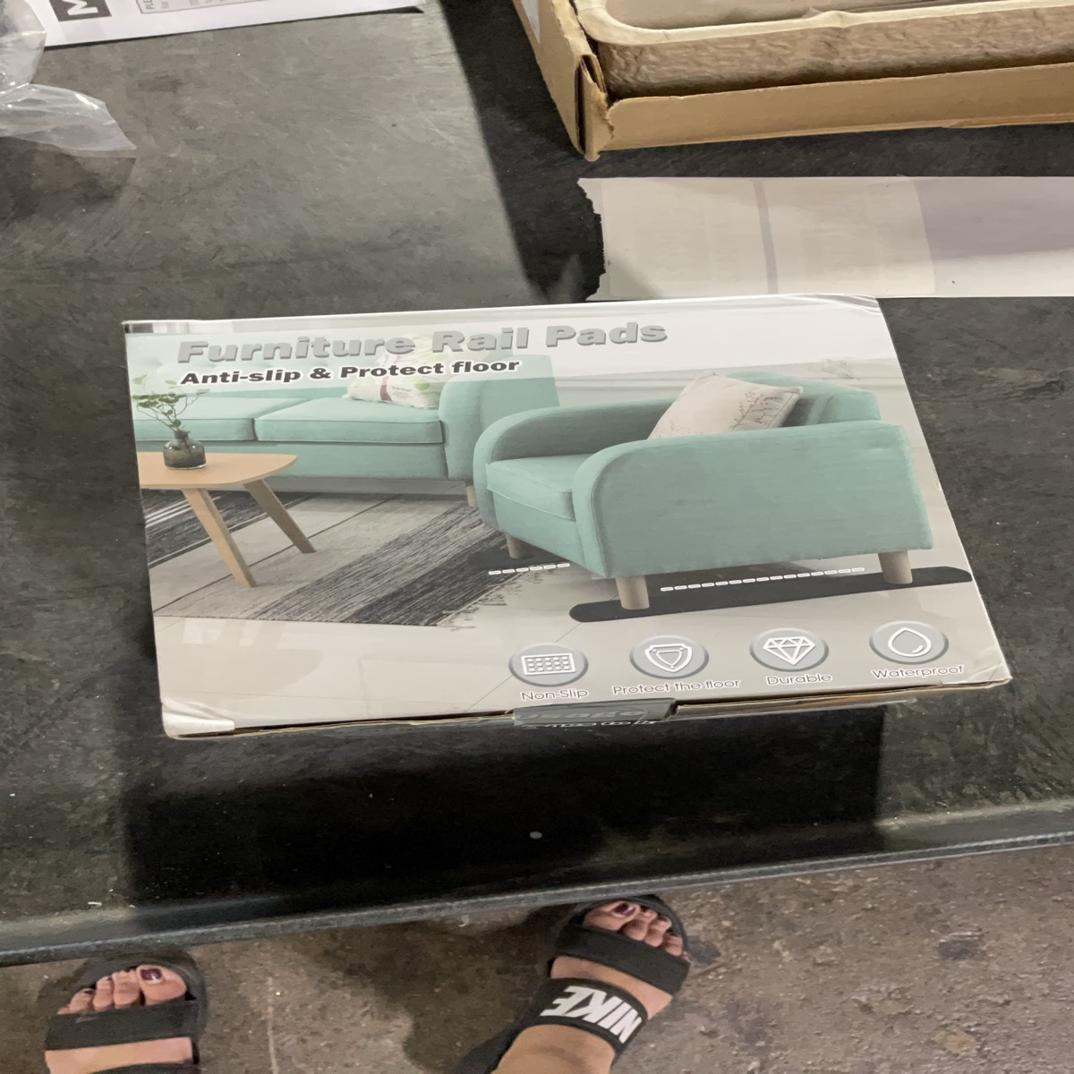Furniture Rail Pads Anti-slip & Protect floor