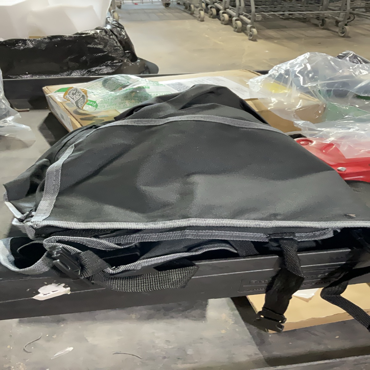 Moen Replacement Part / Accessory Bag (Black Nylon with Gray Trim)