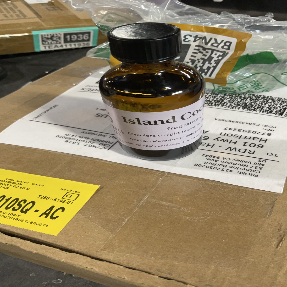 Bramble Berry Island Coconut Frangrance Oil