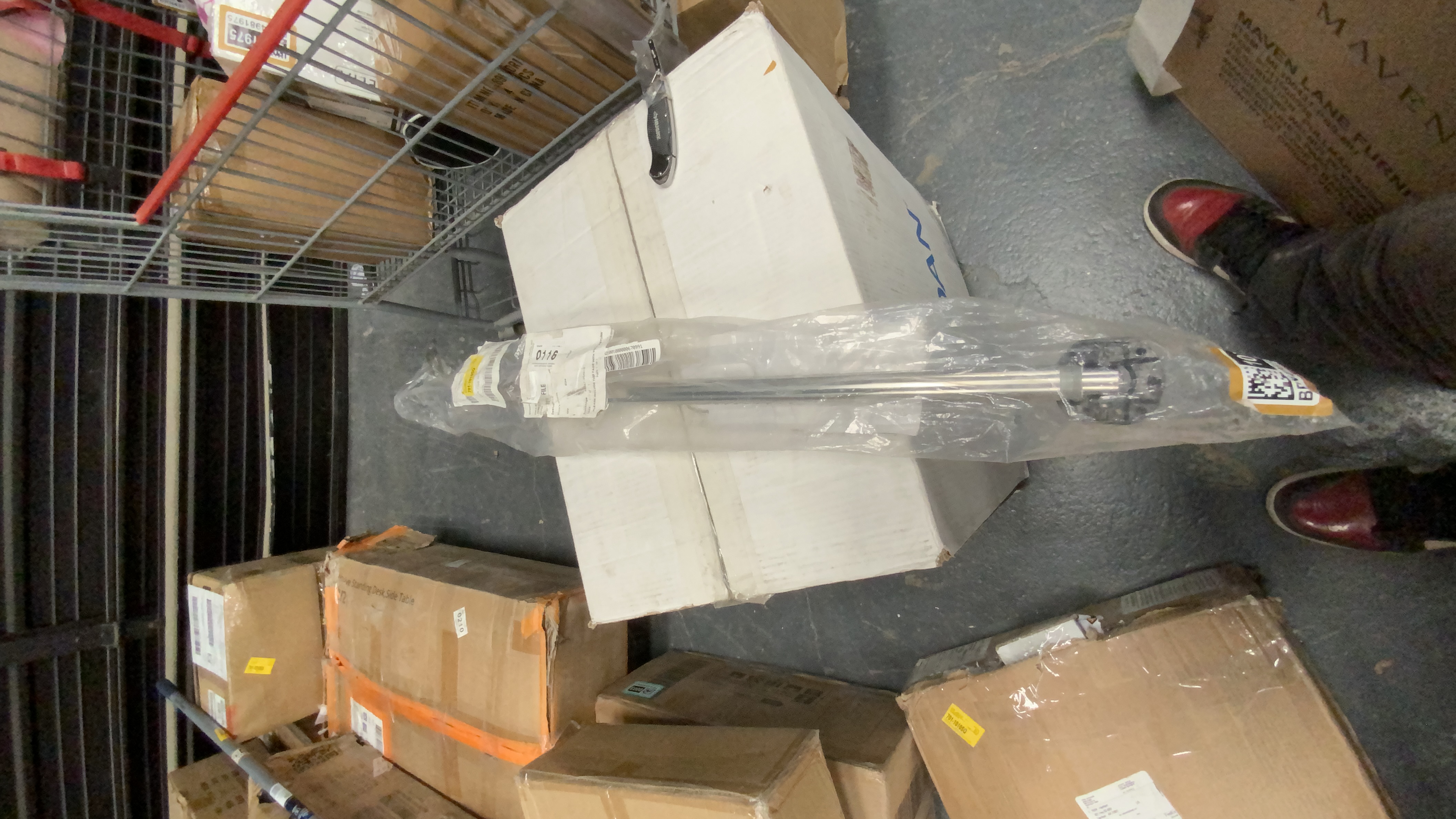 Bent/damaged Shower Tension Rod Assembly