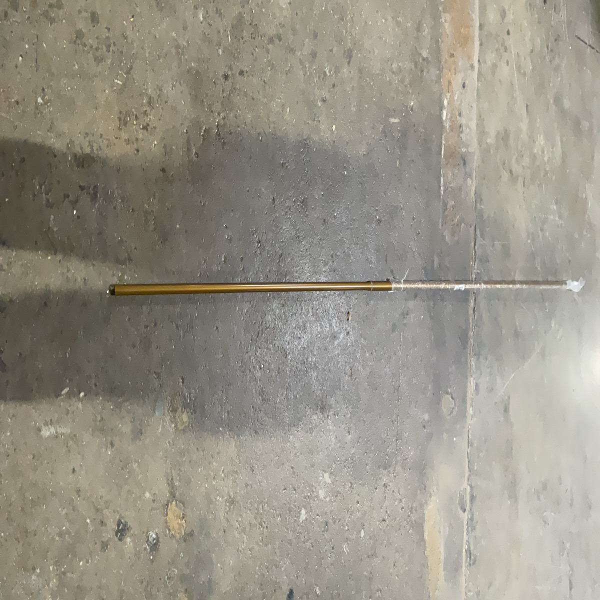 Bronze Curtain Rod 80” Long Adjustable