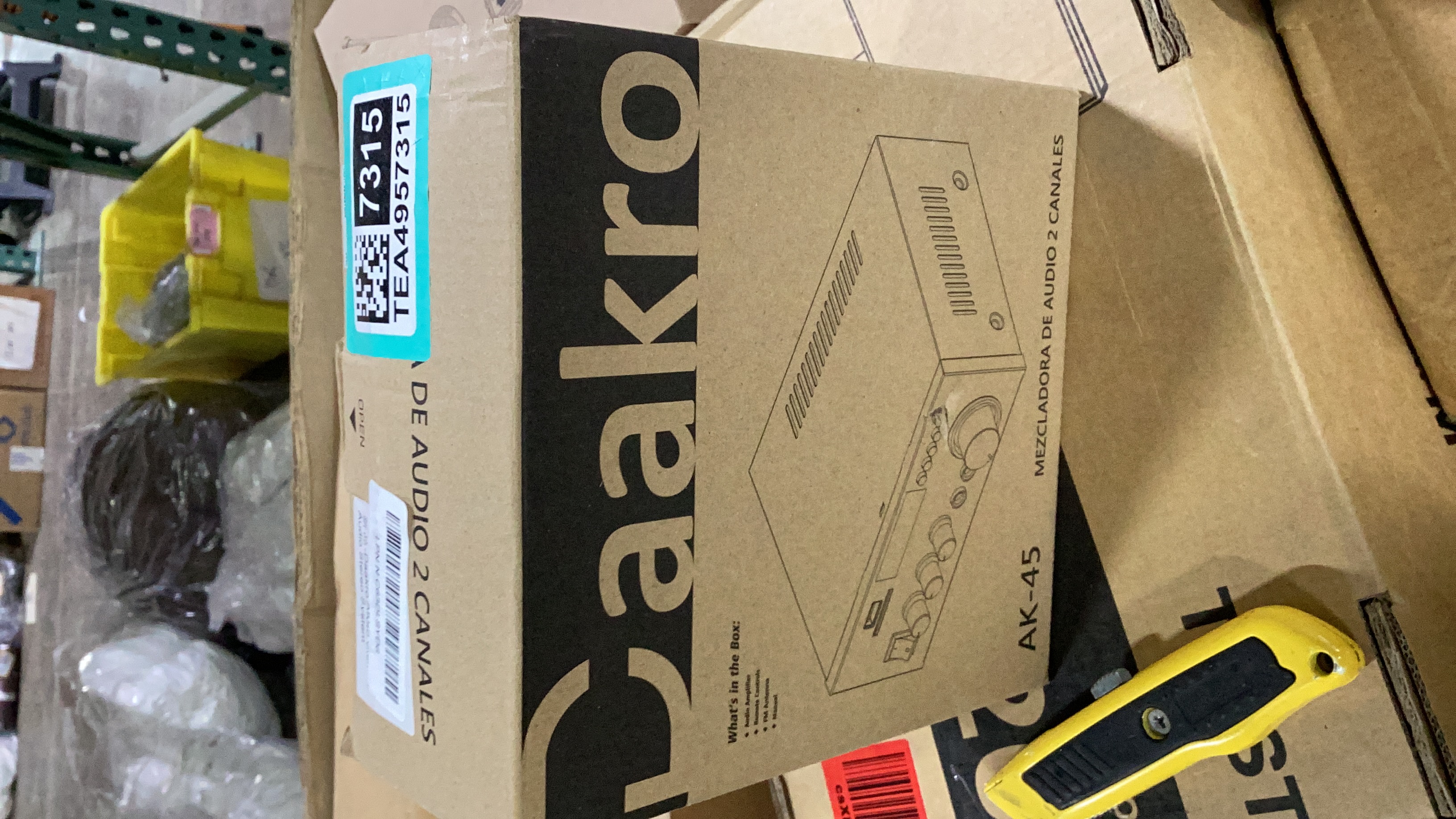 Daakro AK-45 2-Channel Audio Amplifier