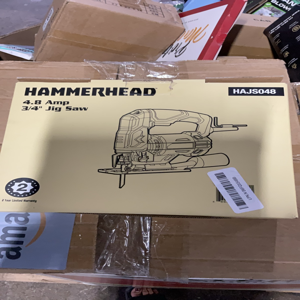 Hammerhead 4.8 Amp 3/4" Jig Saw (Model HAJS048)