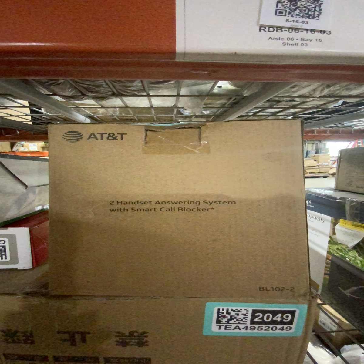 AT&T BL102-2 2-Handset Answering System with Smart Call Blocker