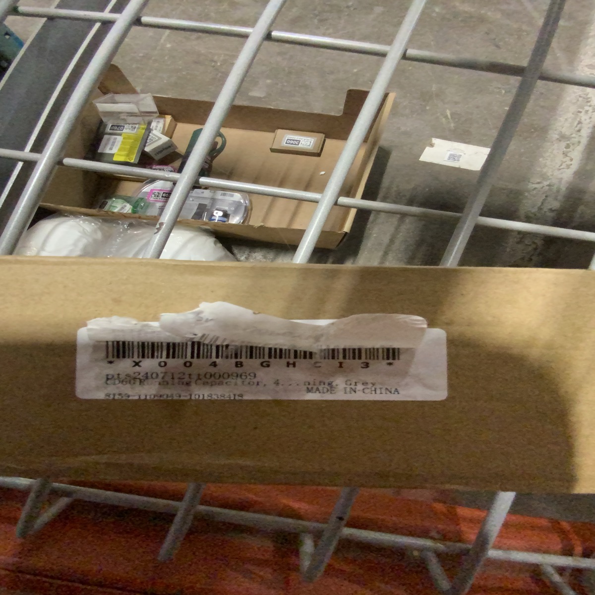 CD60 Motor Run Capacitor (Grey, 4-pin variant)