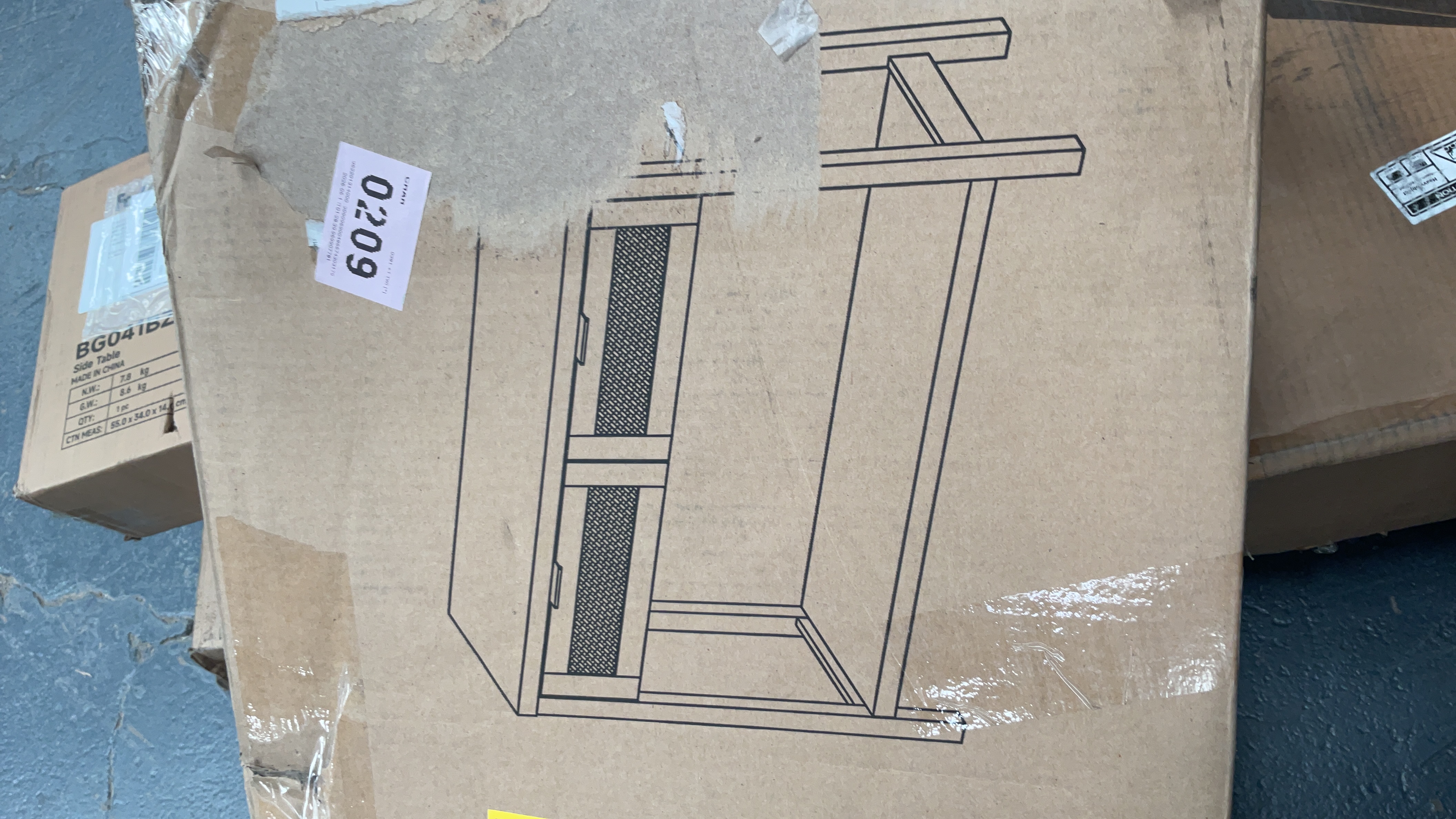 Generic Wood Entryway Table