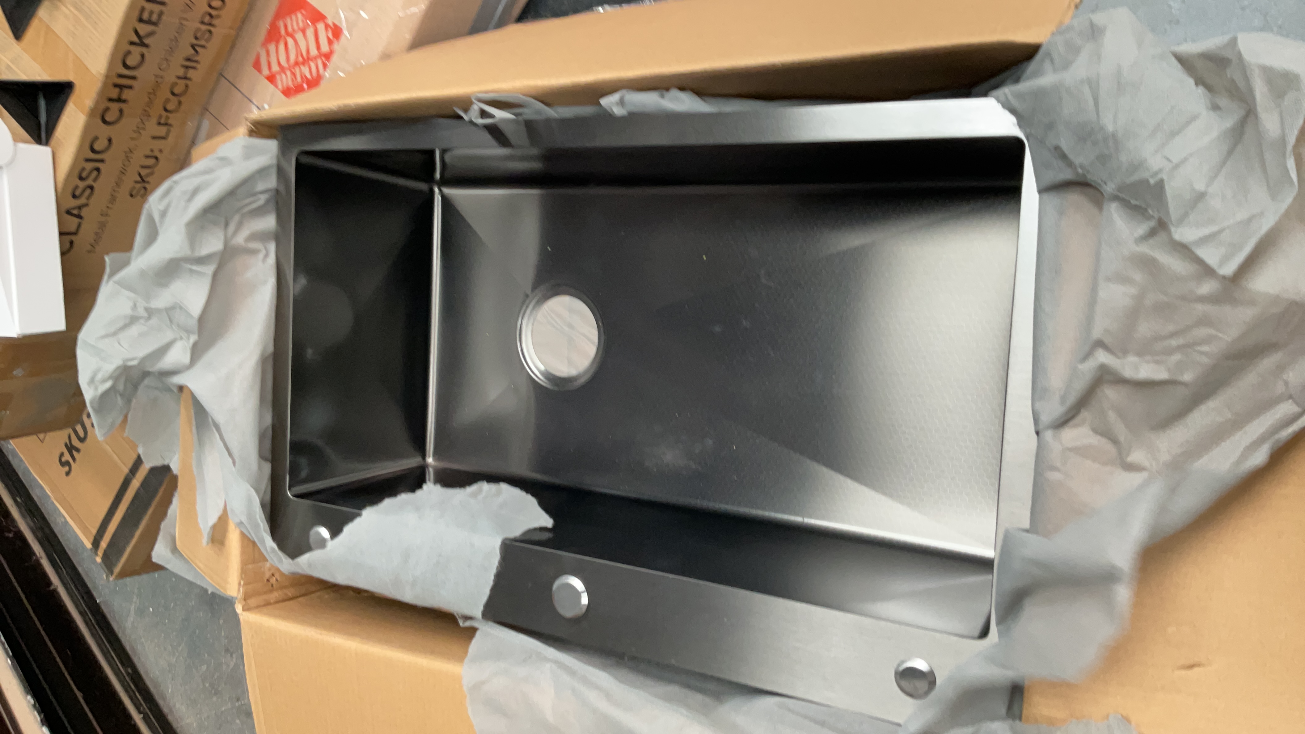 Modern Single Bowl Undermount/Drop-in Kitchen Sink