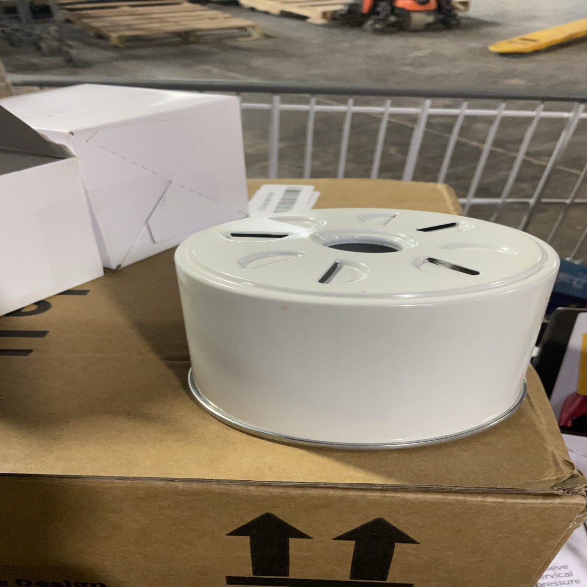 2pkWhite Metal Cased Fuel Filter
