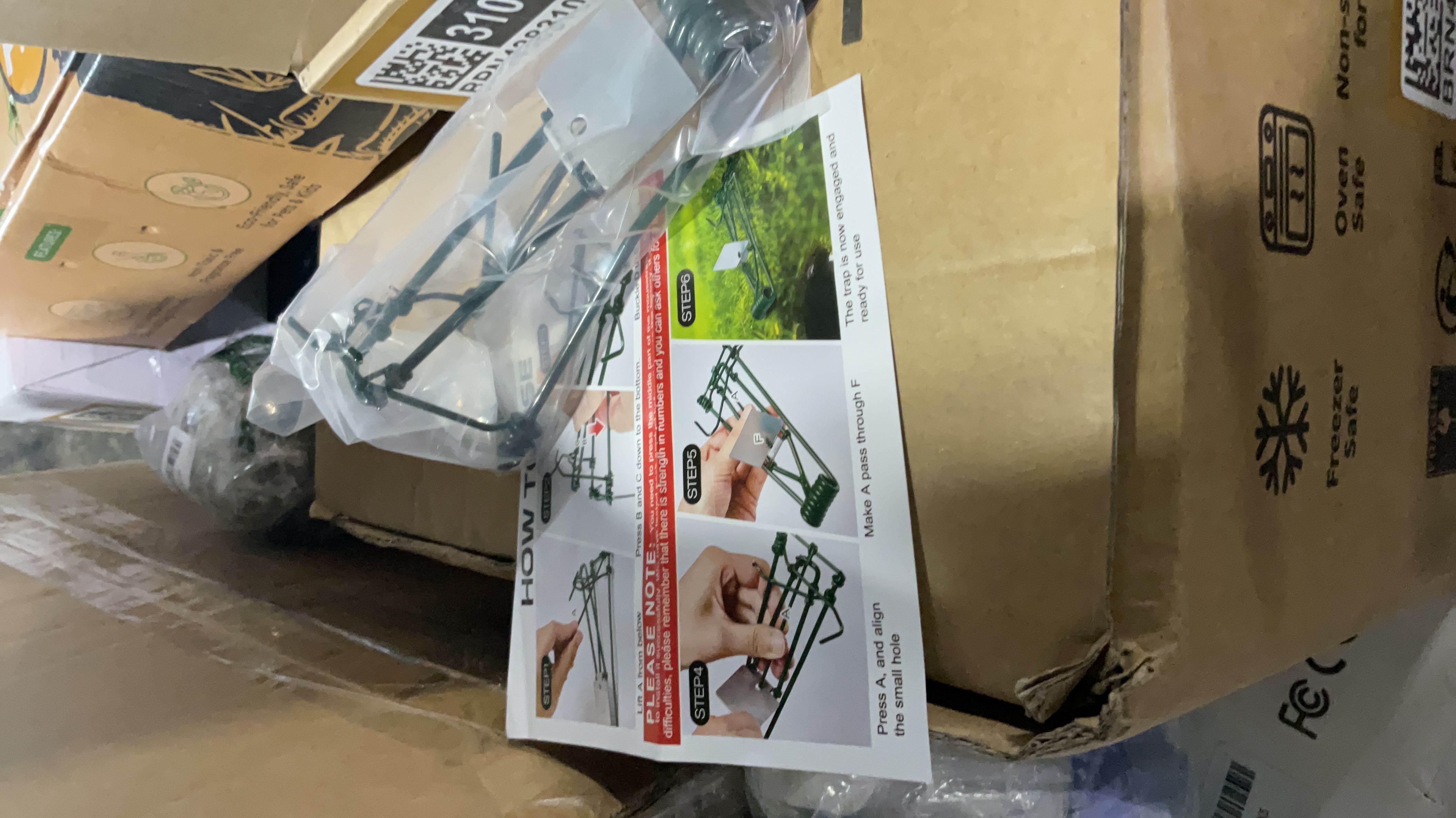 4pk Wire-style Mole / Vole / Mousetrap