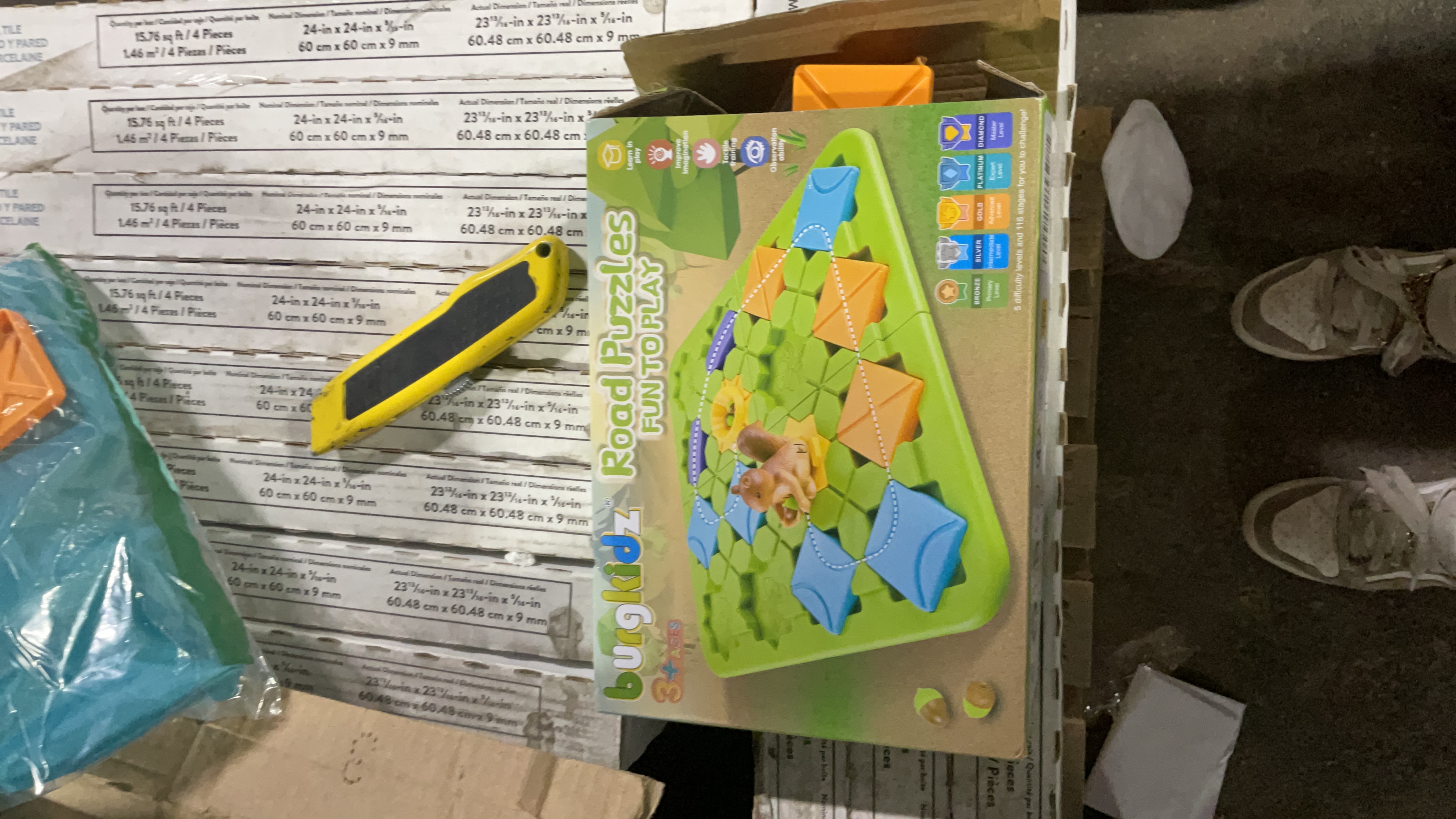 burgkidz Road Puzzles Fun To Play Logic Board Game