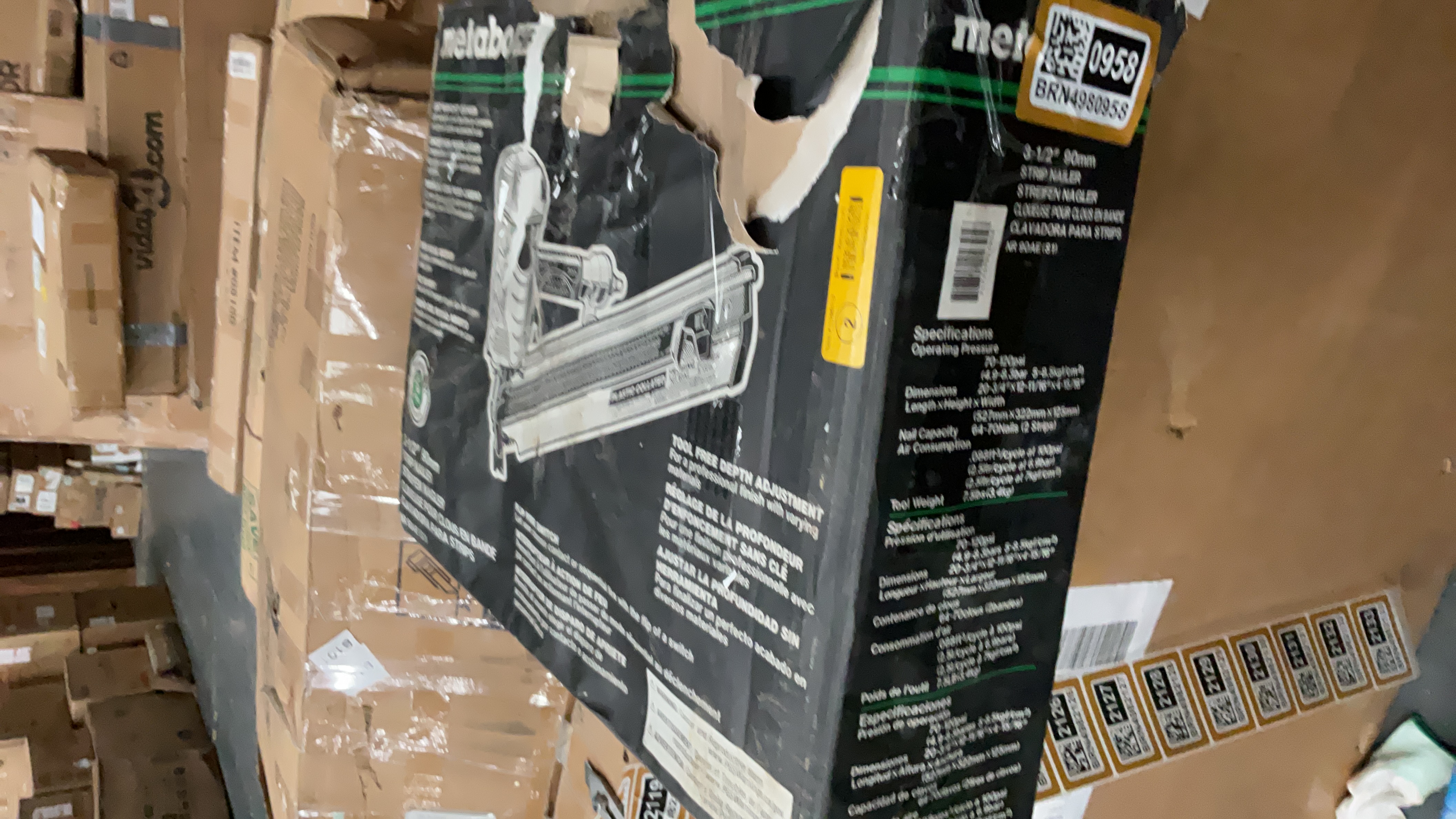 Metabo HPT Framing Nailer (Plastic Collated)
