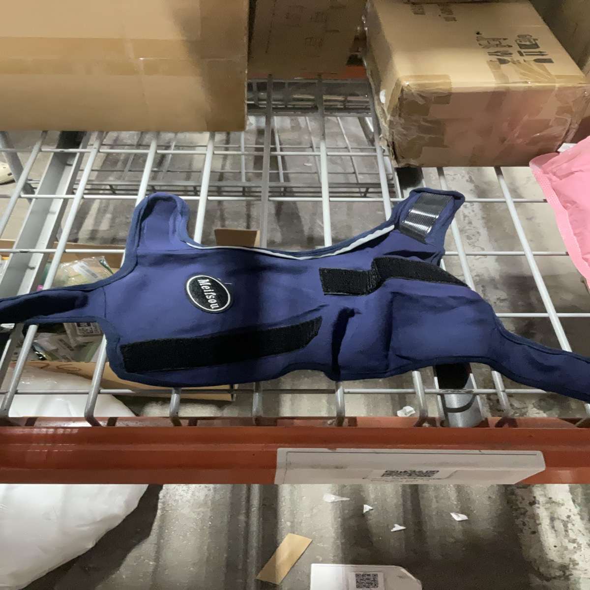Meifsou Dog Cooling Vest - Blue Reflective Harness
