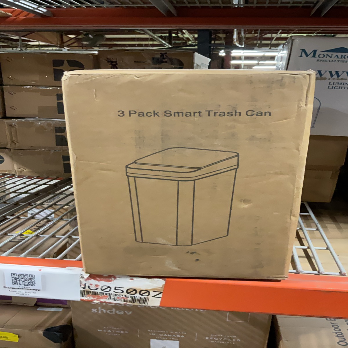 Smart Trash Can 3 Pack