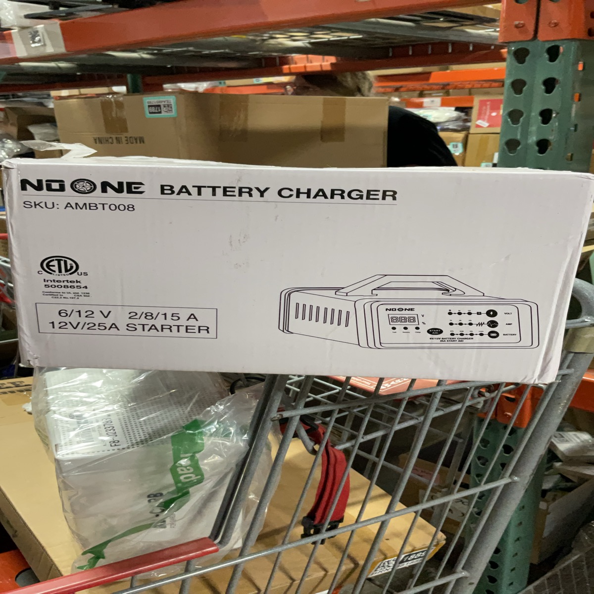 Noone 6/12V Battery Charger / 25A Starter AMBT008