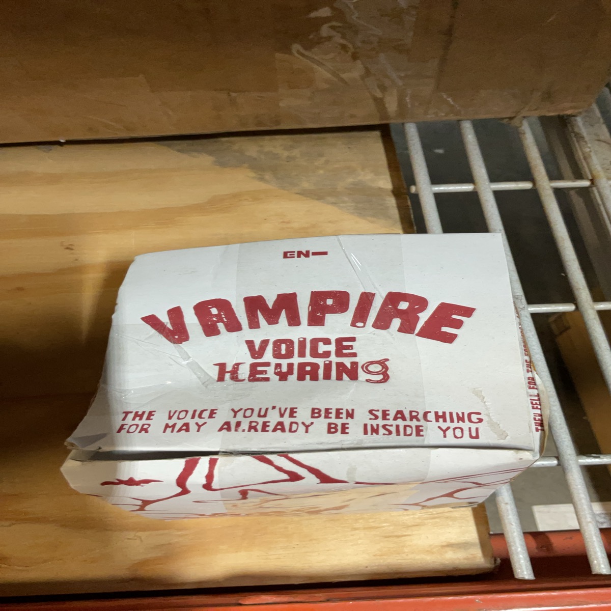 EN- Vampire Voice Keyring