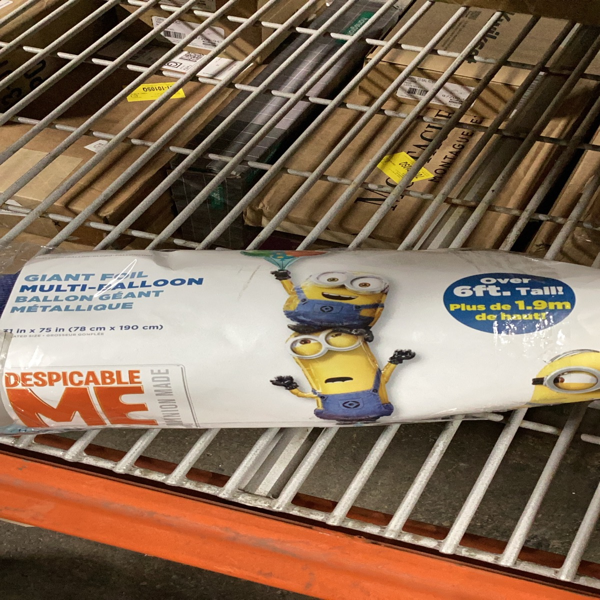 Despicable Me Minion Made Giant Foil Multi-Balloon (31 in x 75 in)
