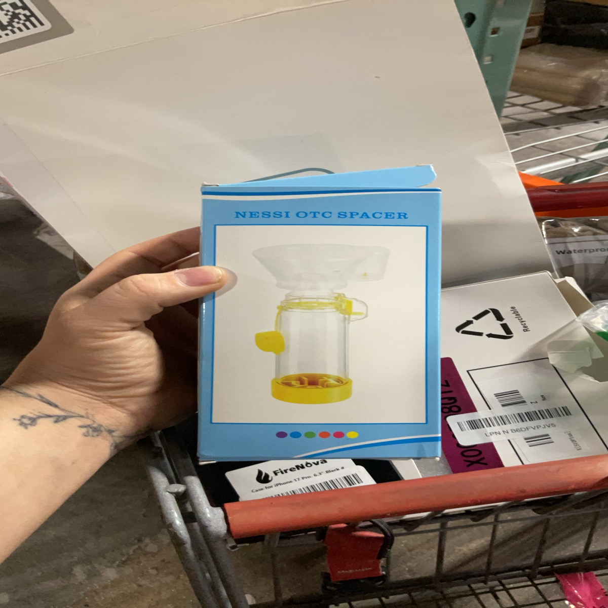 Nessi OTC Spacer for Inhaler