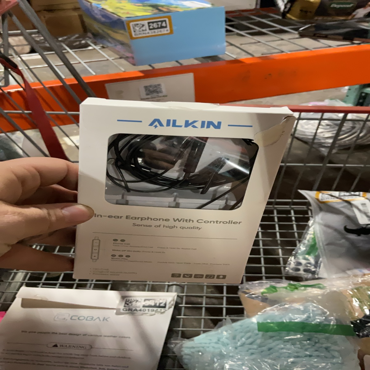 AILKIN In-ear Earphone With Controller