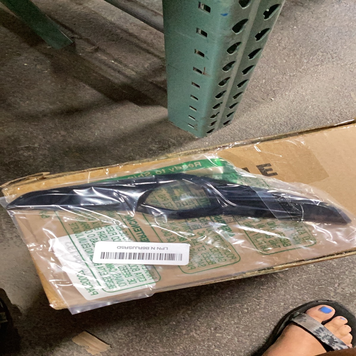 Replacement Black Automotive Interior Trim or Steering Wheel Accent Piece