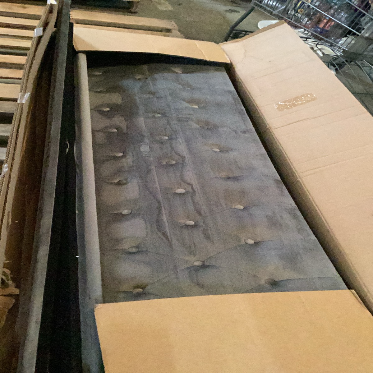 Grey Headboard