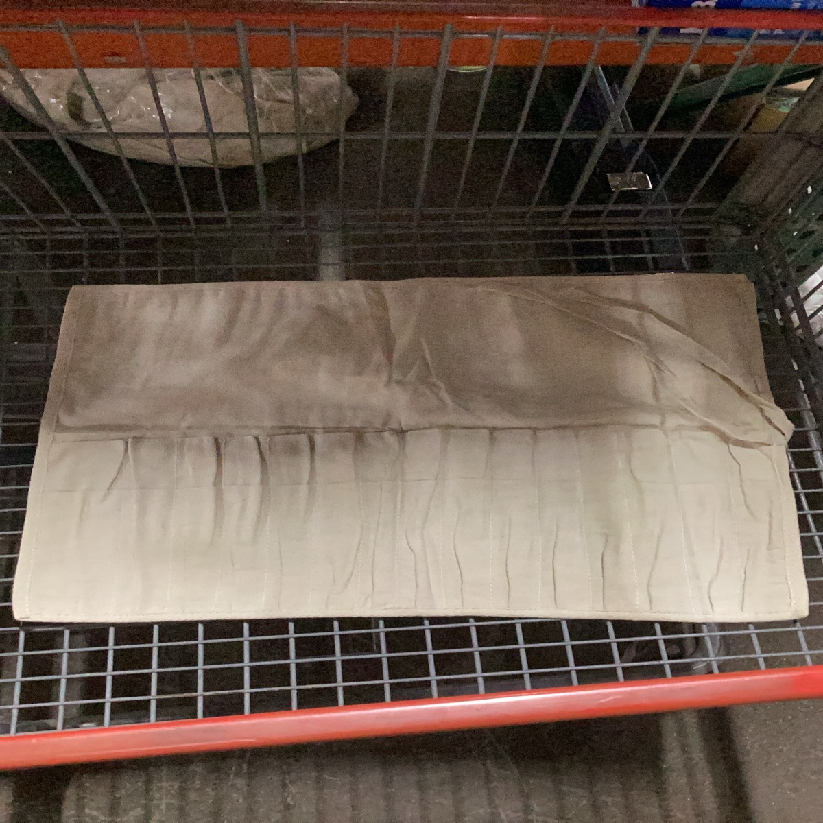 Canvas Brush Roll-Up Case / Artist Tool Organizer