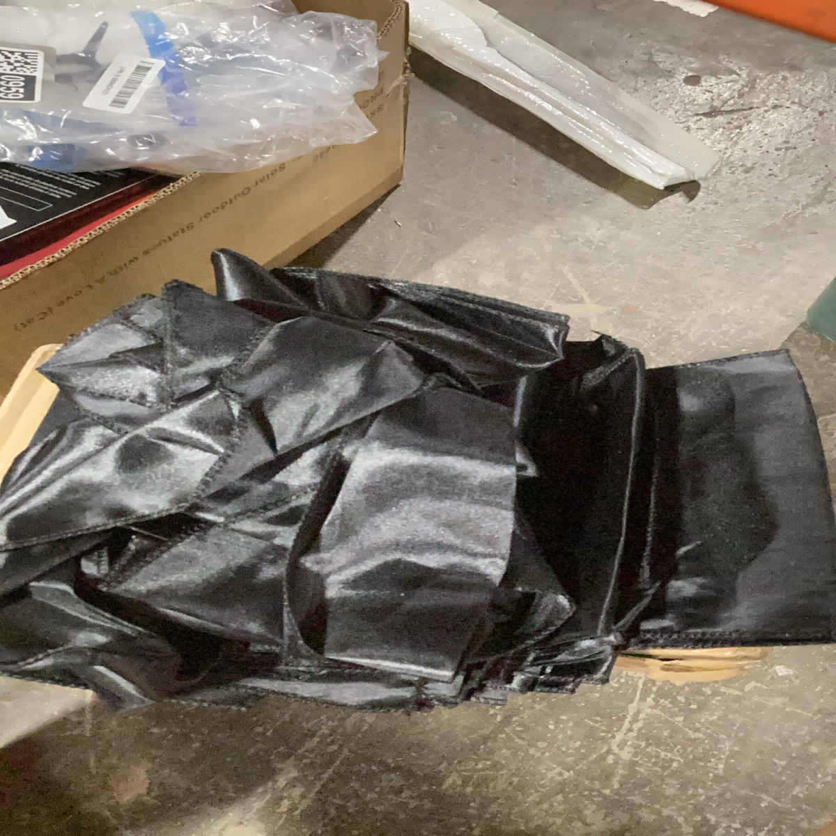 Black chair ties Set Of 10