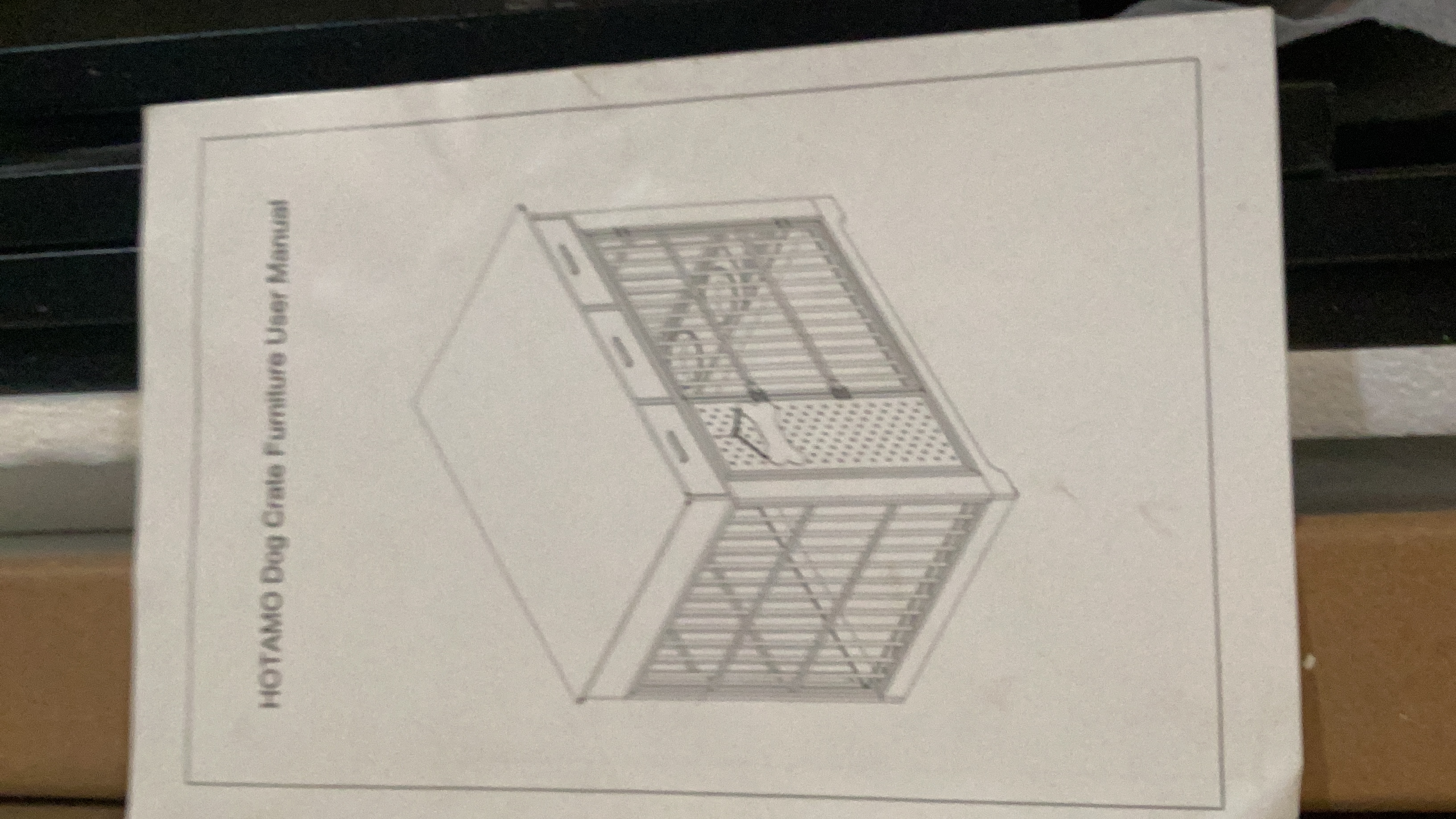HOTAMO Dog Crate Furniture
