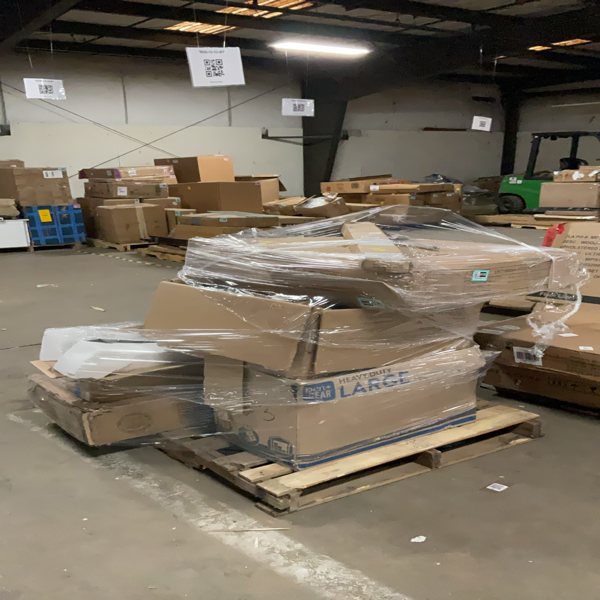 must take whole pallet, miscellaneous pallet