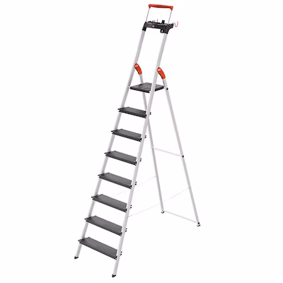 Hailo L100 pro 8.43-ft ( 12.2-ft Reach Height ) Aluminum Type 2 - 225 lbs. Load Capacity