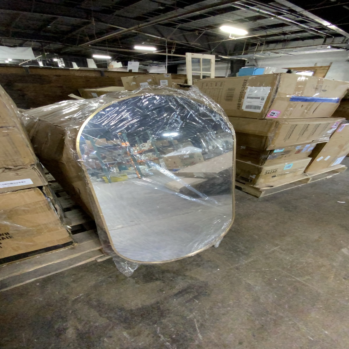 Oval Wall Mirror