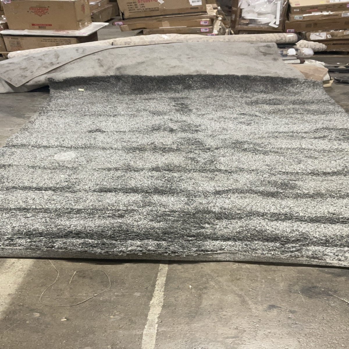 7ft x 10ft Grey Area Rug