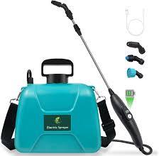 Portable Electric Garden Sprayer with Telescopic Wand and USB Charging
