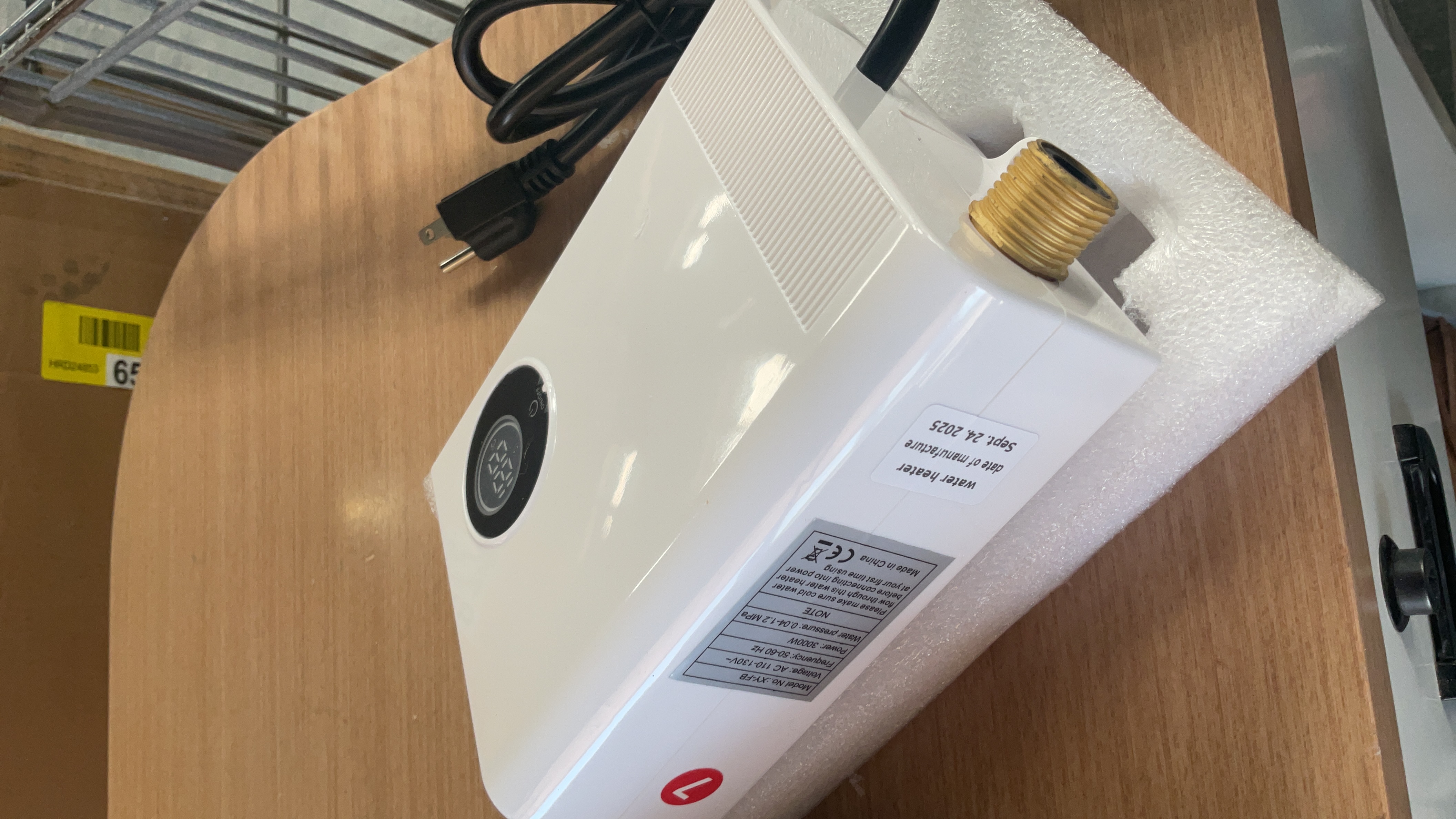 Unbranded Electric Tankless Water Heater 3000W 110V