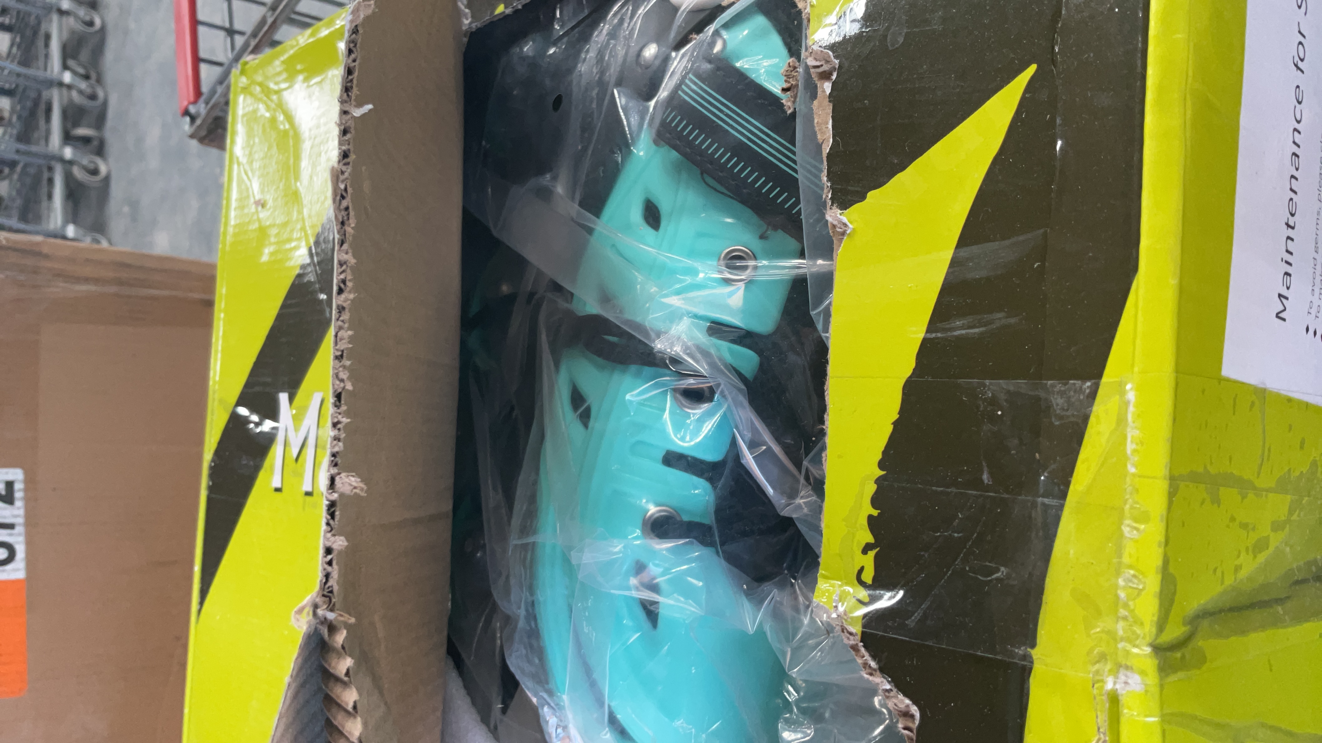 Adjustable Inline Skates (Turquoise)