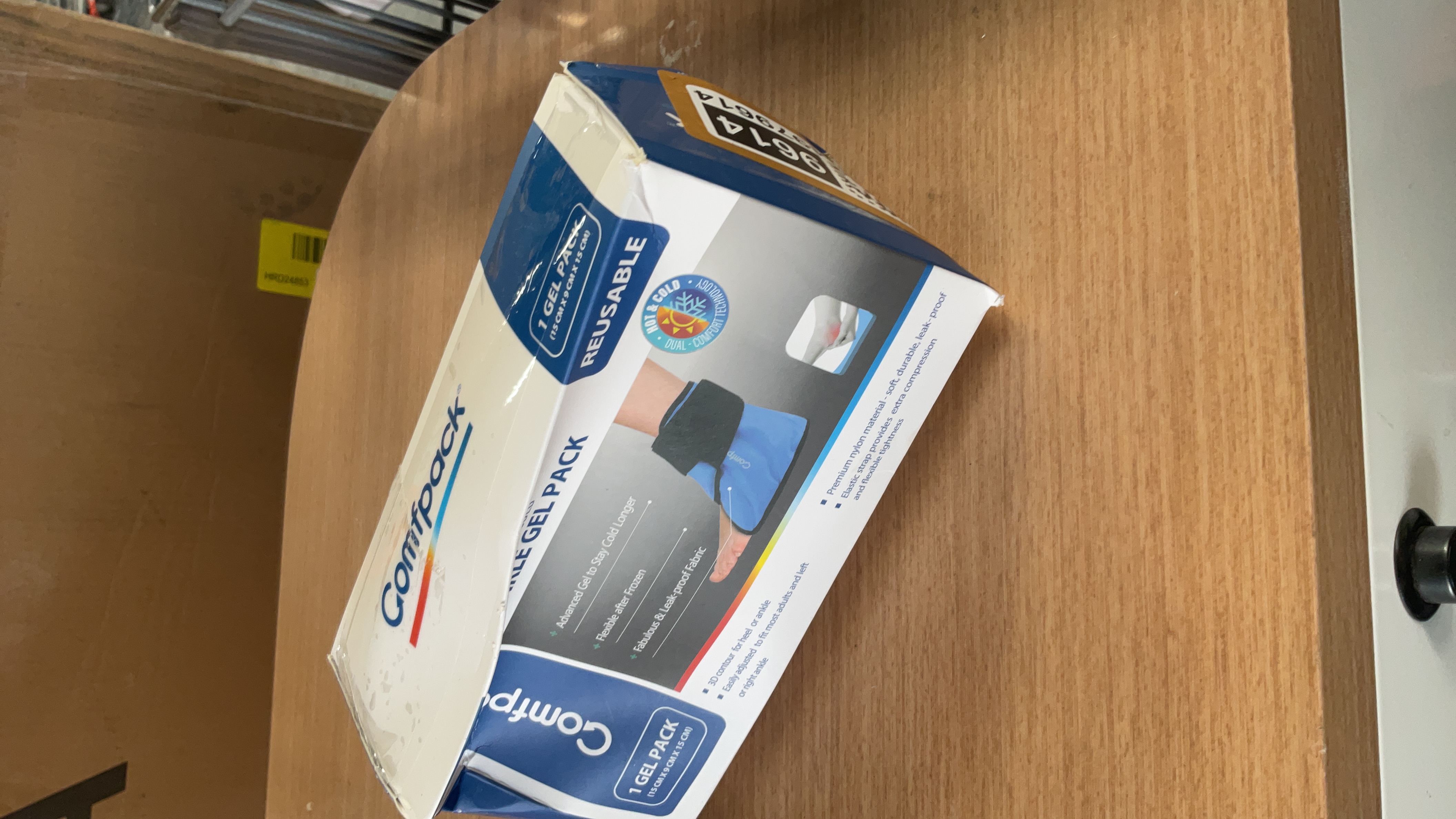 Gomfpack Reusable Gel Pack for Heel or Ankle