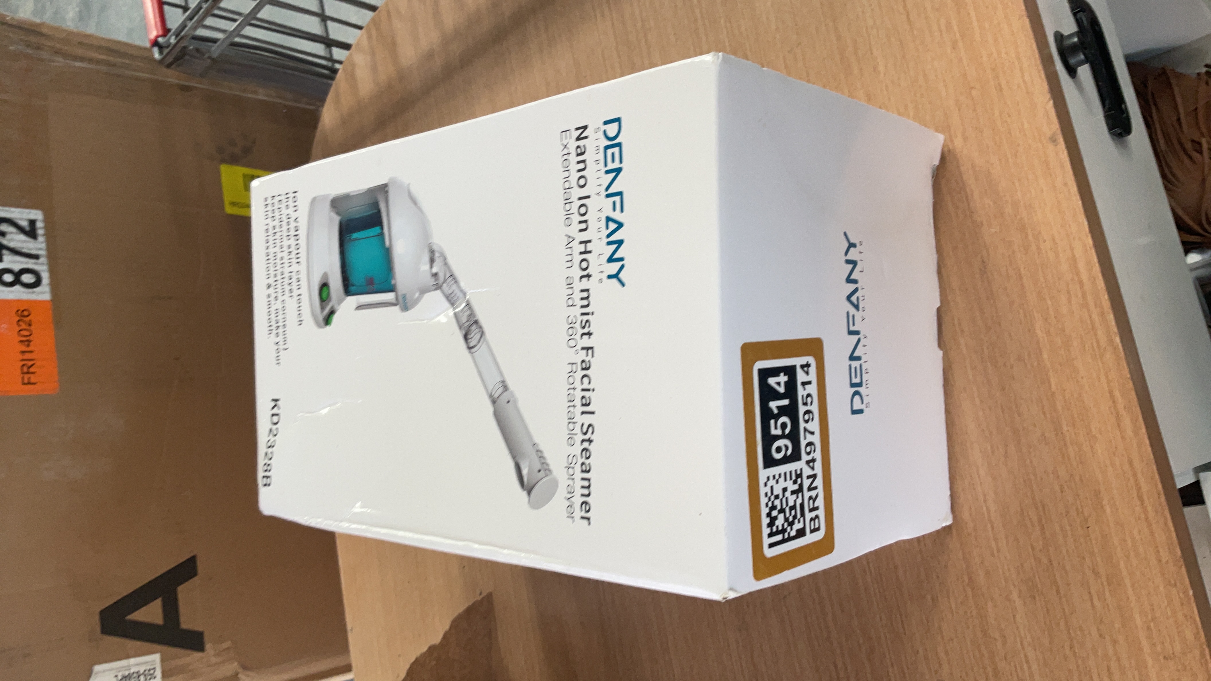 DENFANY Nano Ion Hot Mist Facial Steamer