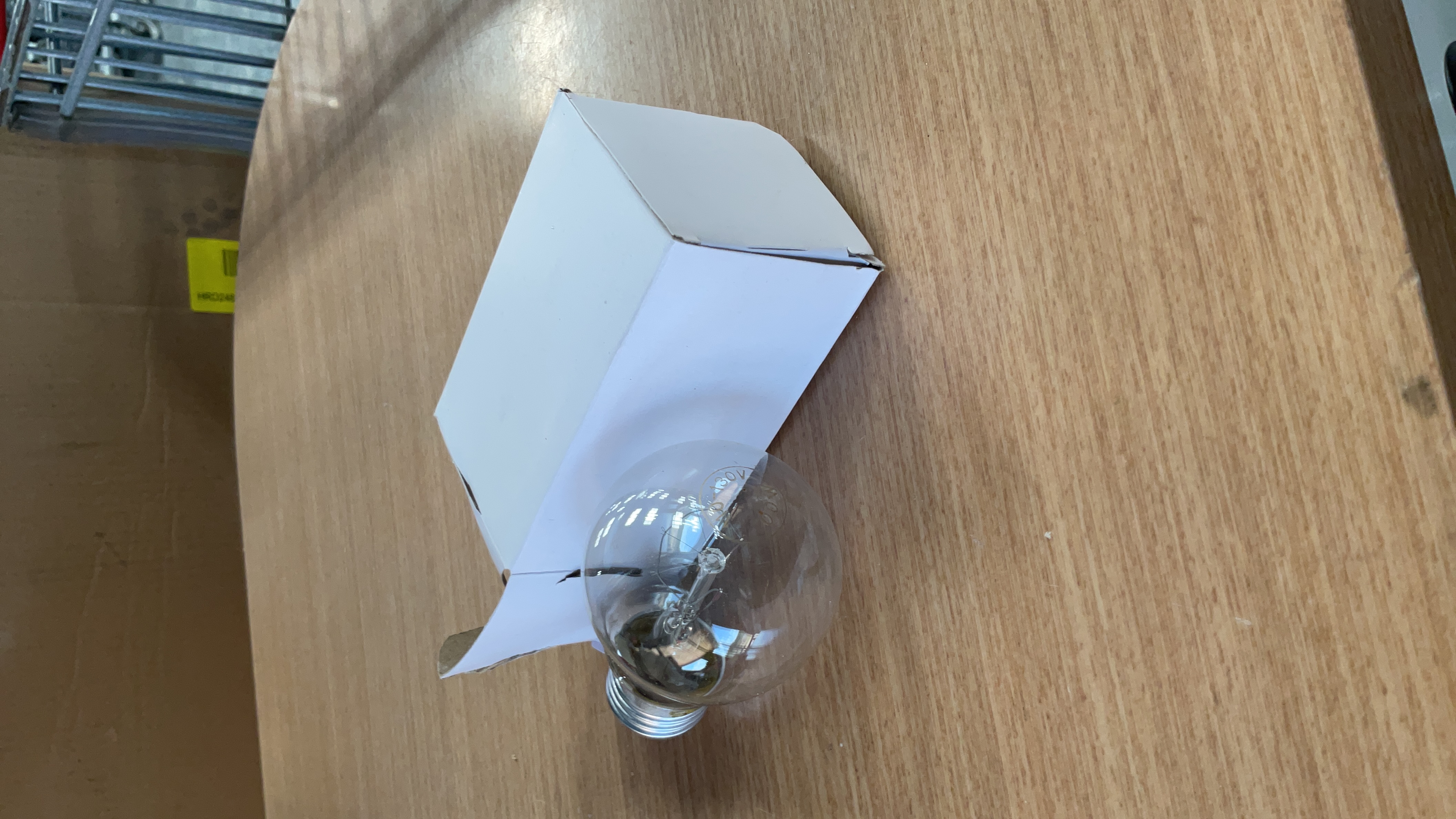 6 pcs Clear Incandescent Light Bulb, A-Shape, Medium Base