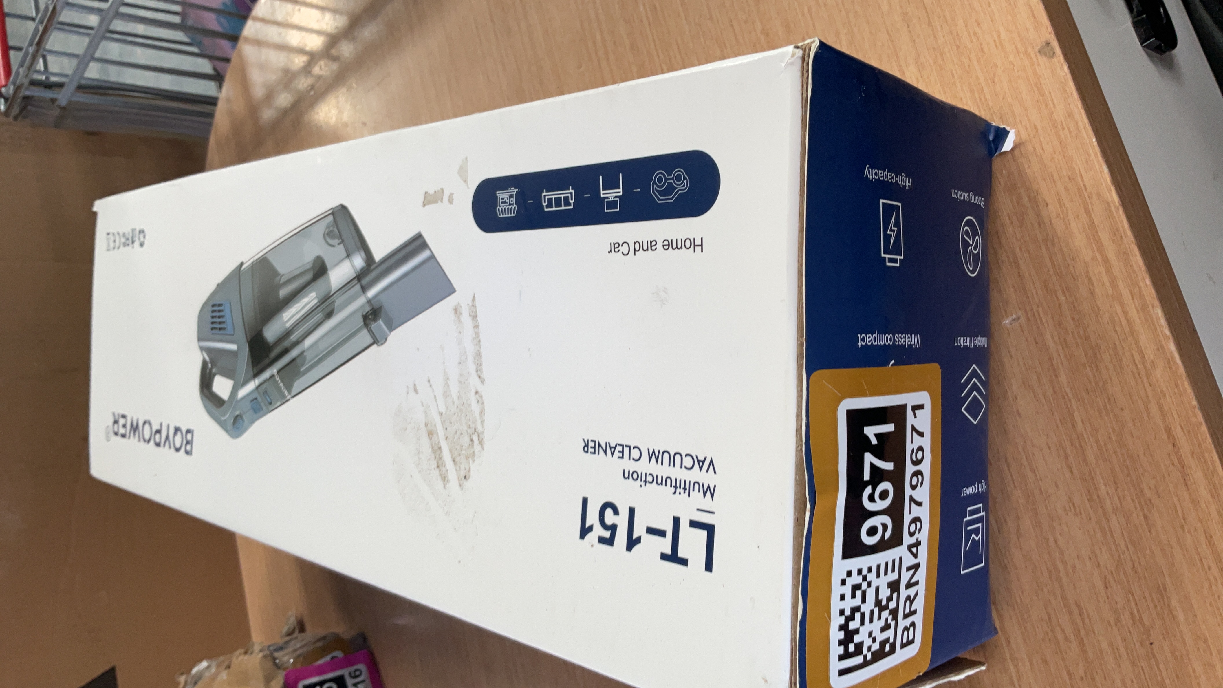 BQYPOWER Handheld Vacuum Cleaner LT-151