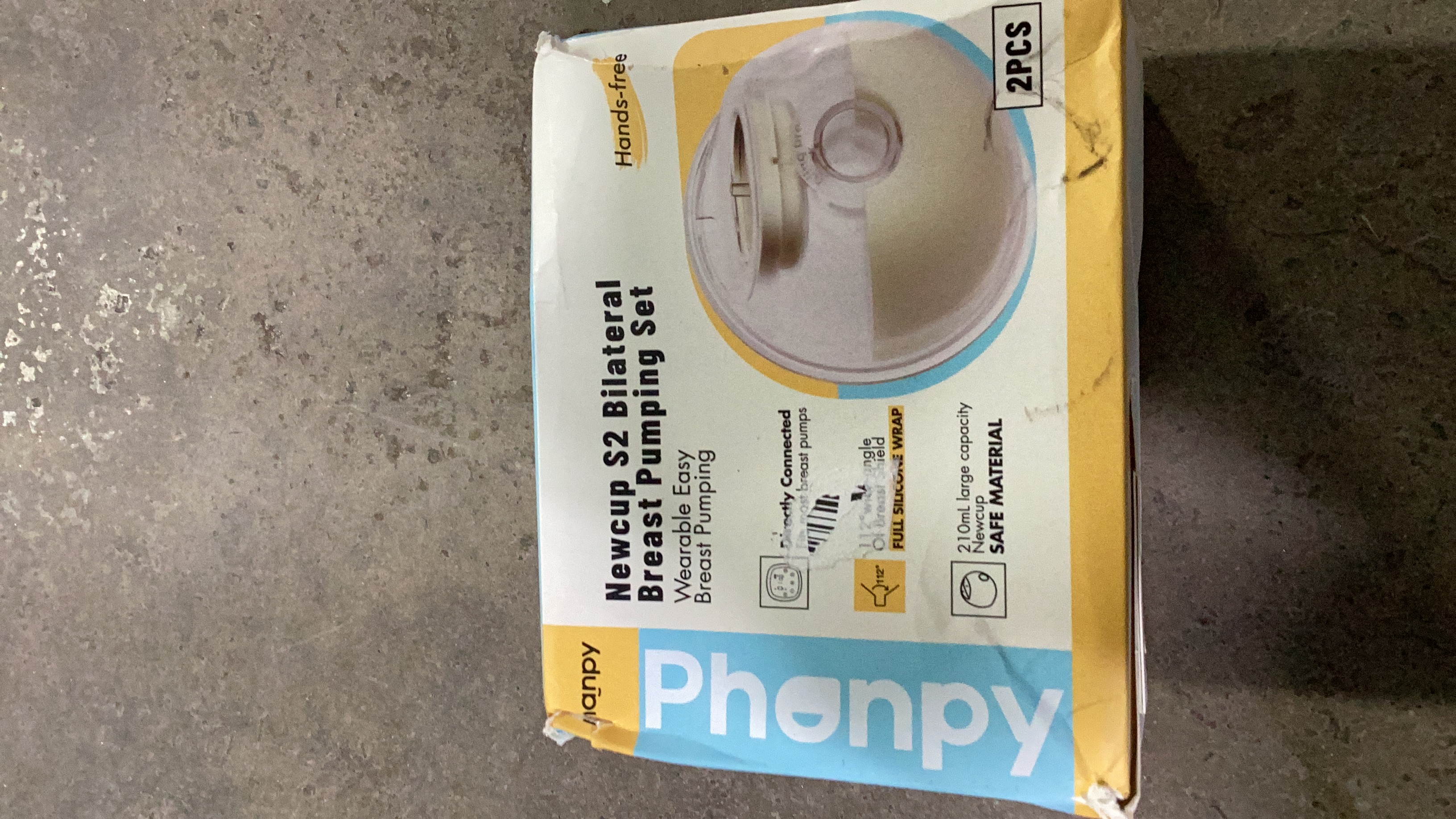 Phanpy Newcup S2 Bilateral Breast Pumping Set