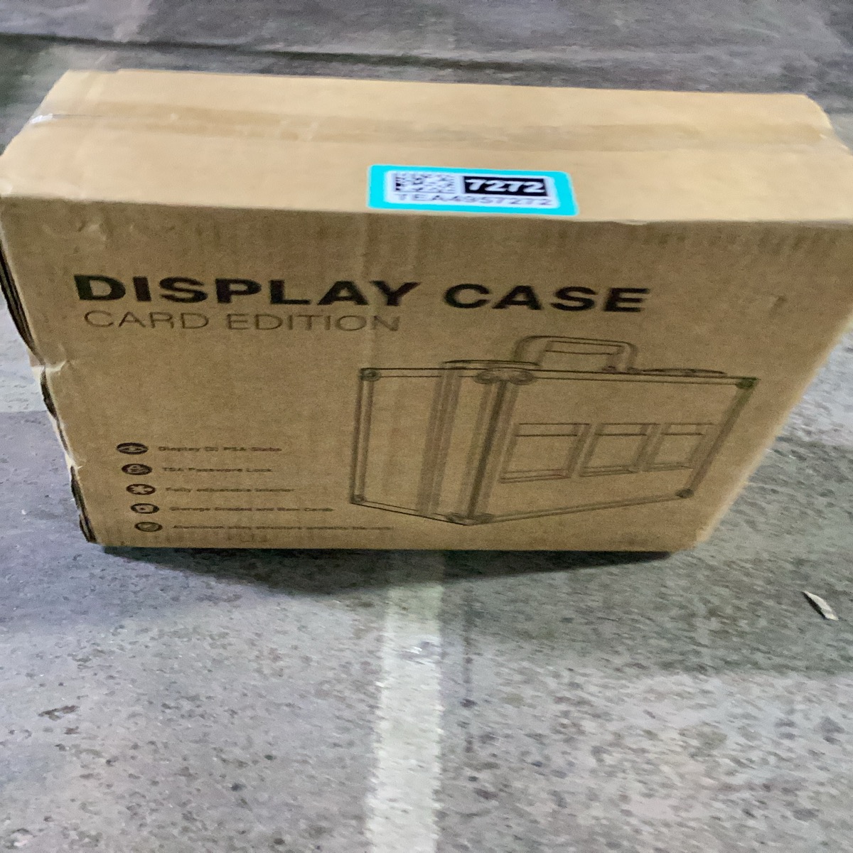 Display Case Card Edition Aluminum Storage Box
