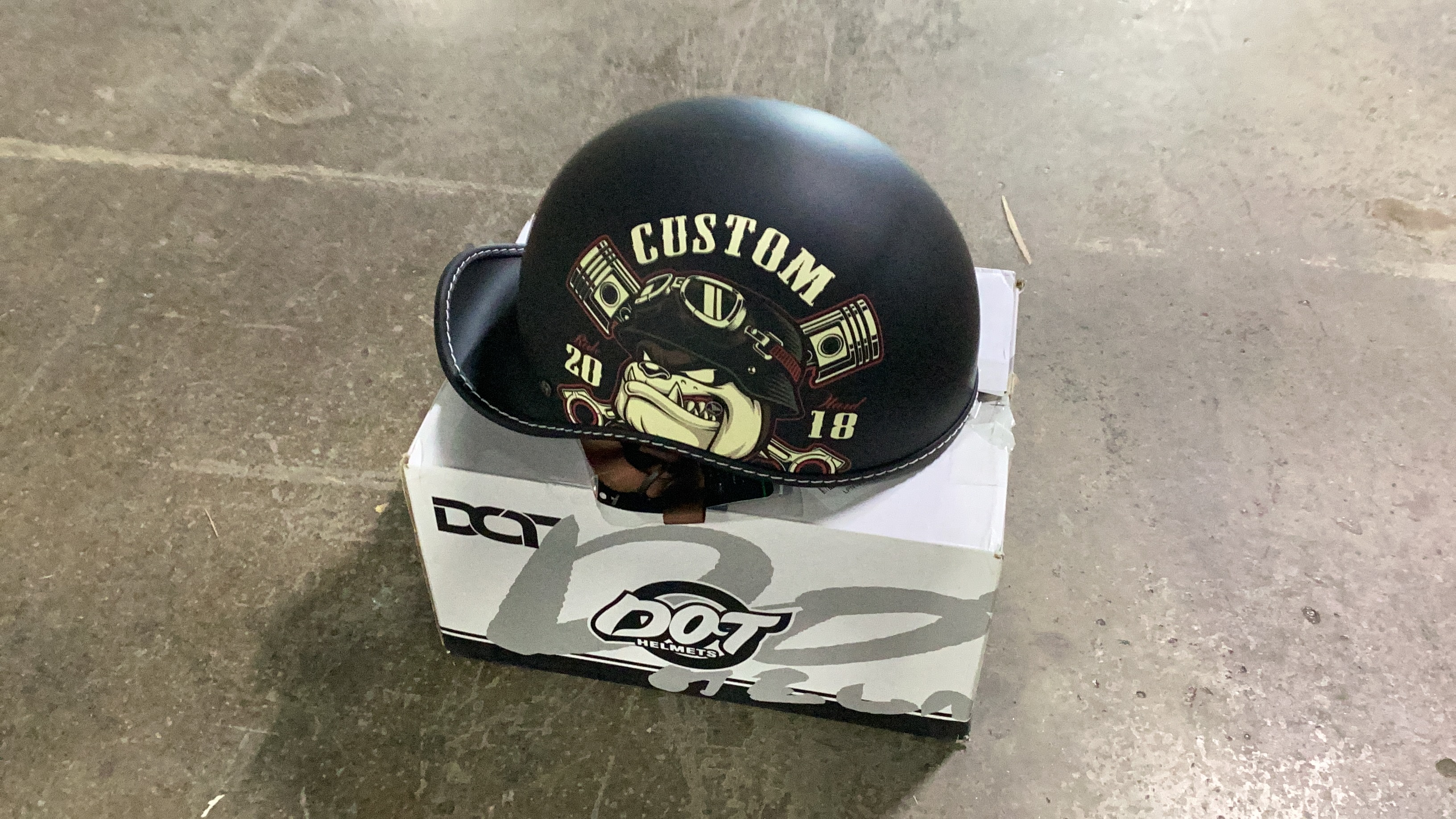 DOT F22 Open-Face Helmet