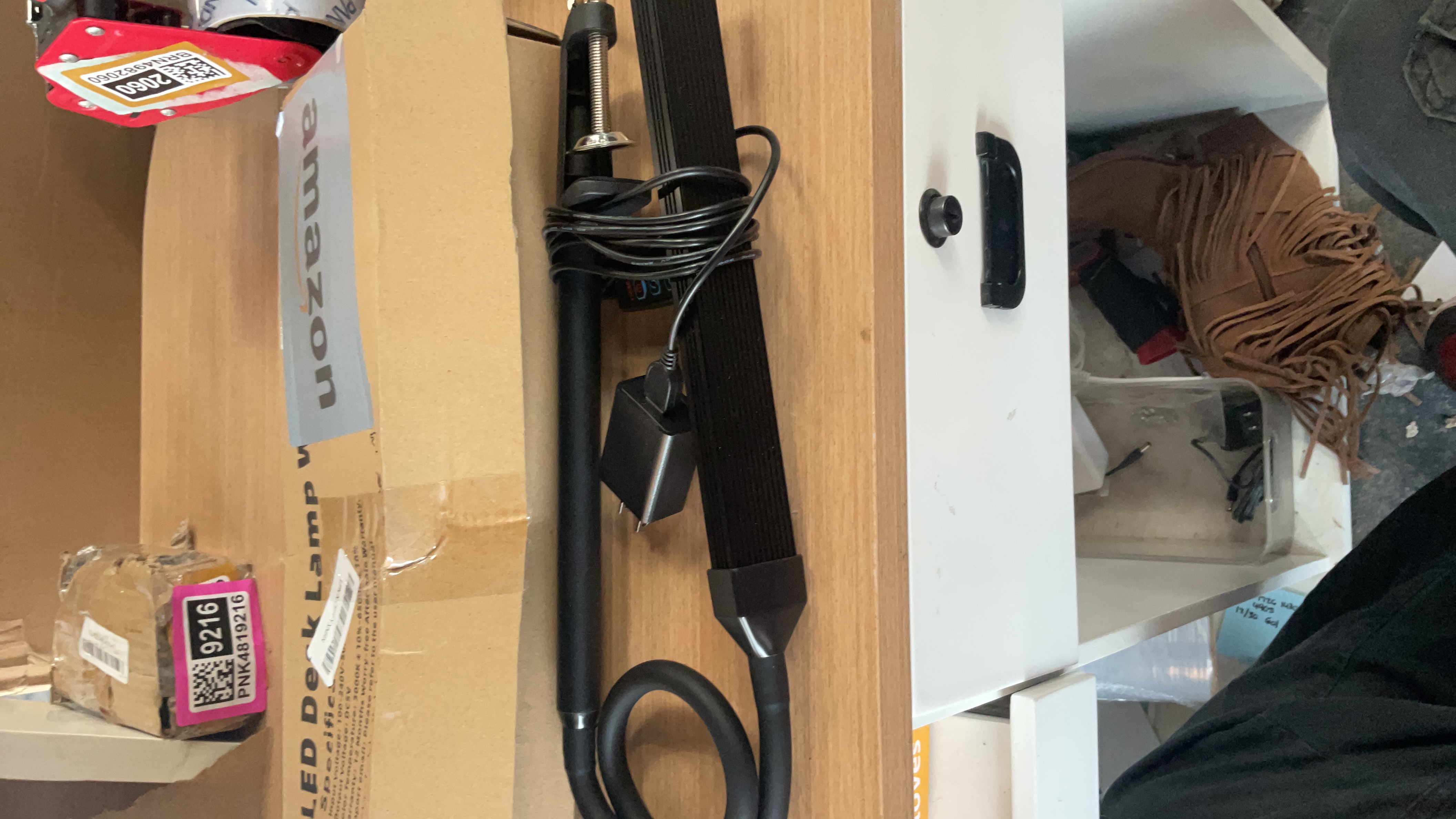 LED Desk Lamp with Clamp and Gooseneck