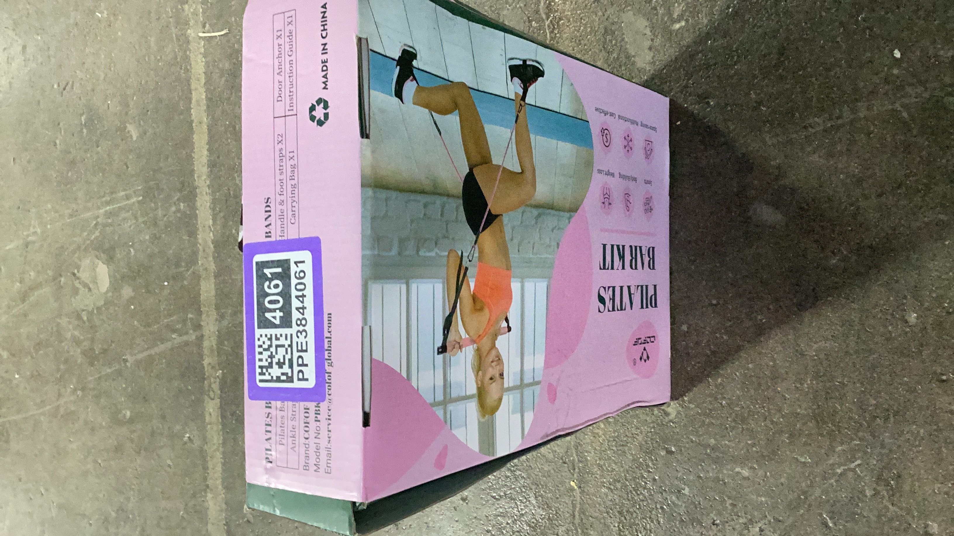 COFOF Pilates Bar Kit with Resistance Bands
