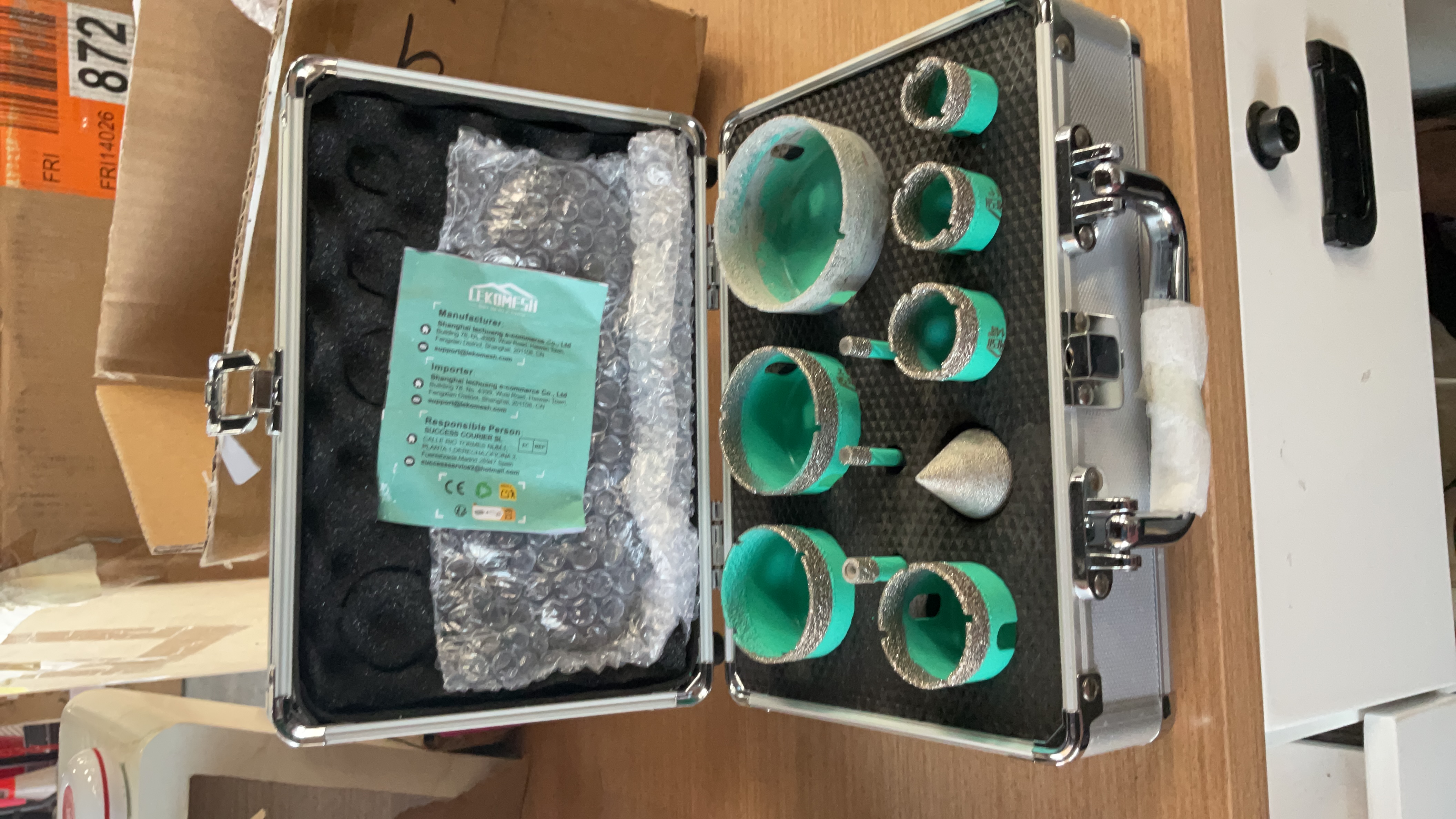 LEKOMESH Aluminum Carrying Case for Tools or Hobby Equipment