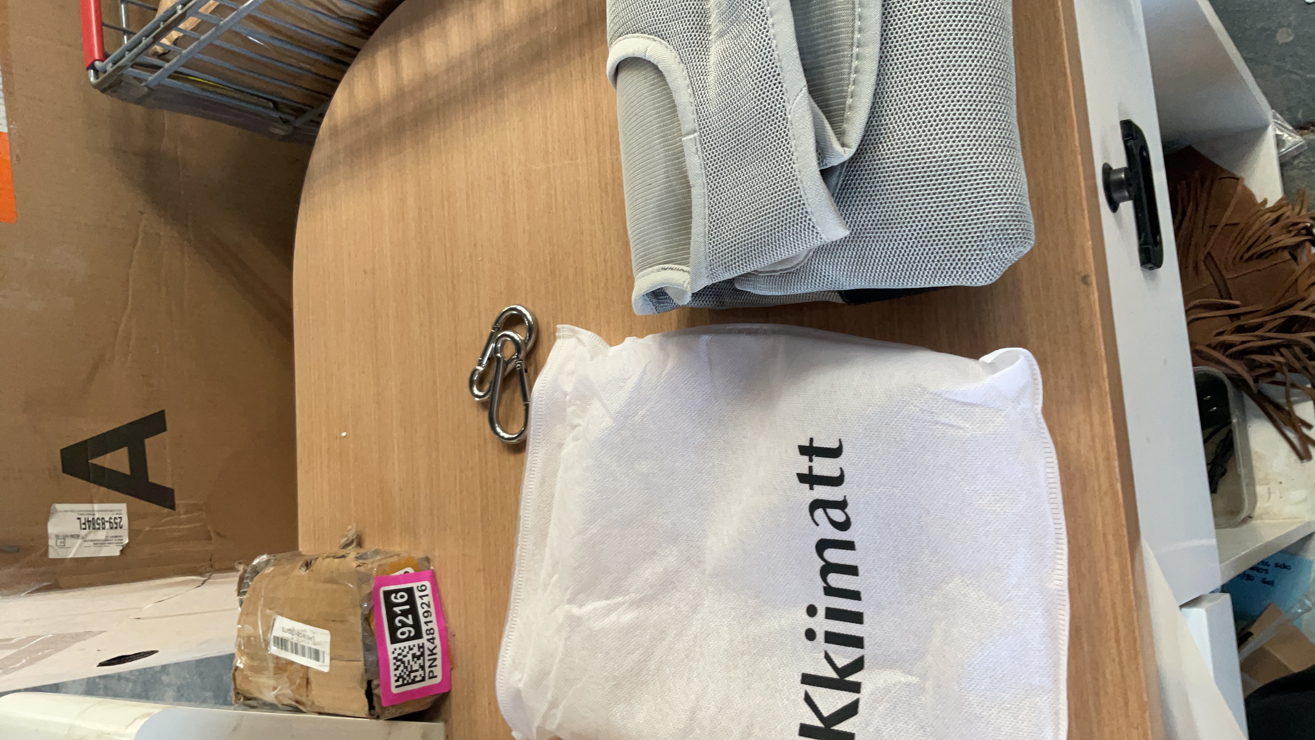 Kkiimatt Gray Breathable Mesh Baby Carrier