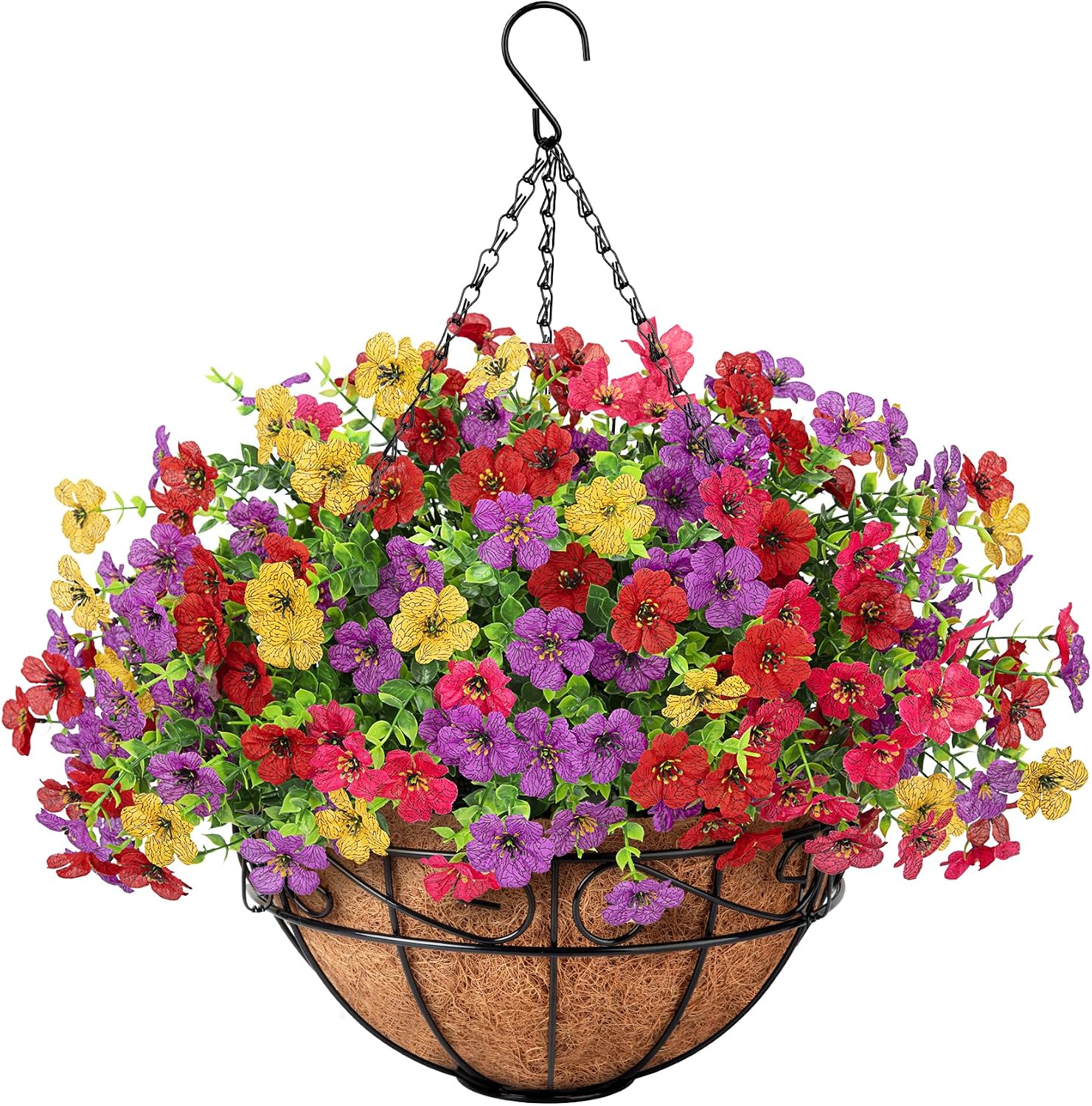 Lestrant Artificial Flower Decoration, Multicolor