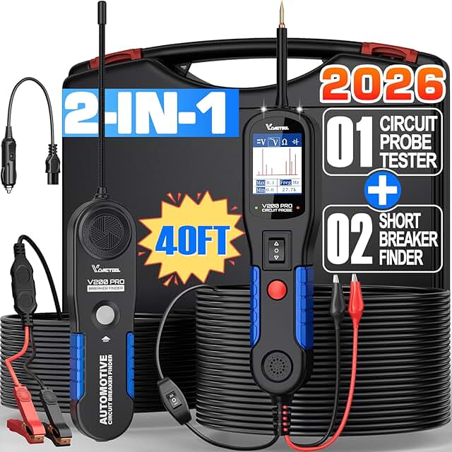 KGZ Z200 Automotive Circuit Probe & Breaker Finder Kit