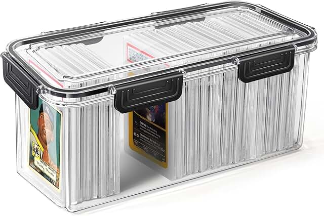 DEDC 2PCS Graded Card Case / Slab Storage Box